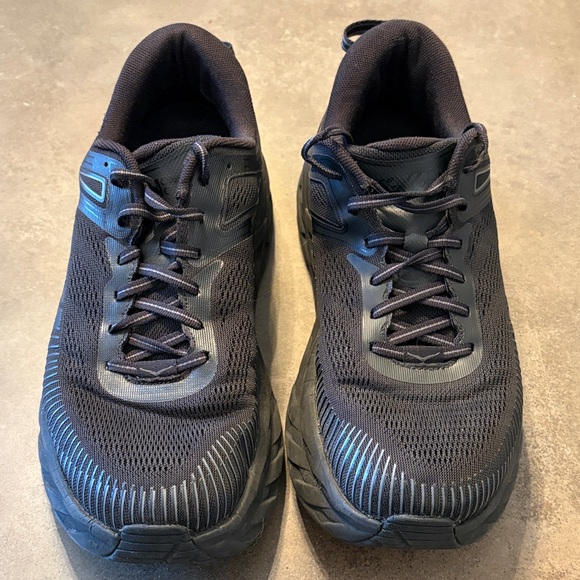Hoka Charcoal Black Running Sneakers - Picture 2 of 6